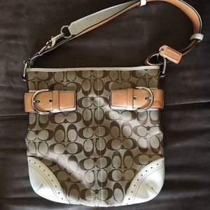 Coach 4-way cross-body bag.